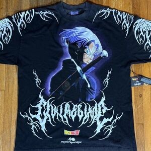 Civil Regime x Dragon Ball Z Trunks Revenge Men's Oversized Tee Size: Large